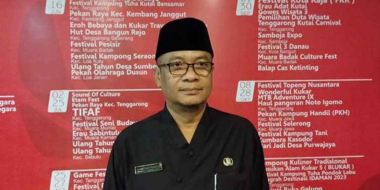 Dispar Kukar Lakukan Penilaian ATWI Kepada Pengelola Destinasi Wisata
