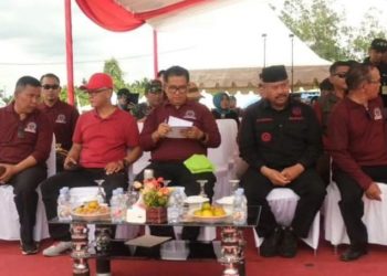 Hadiri BBGRM Di Muara Badak, Samsun Ajak Masyarakat Hidupkan Kembali Budaya Gotong Royong