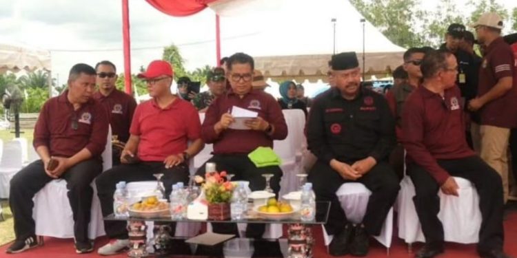 Hadiri BBGRM Di Muara Badak, Samsun Ajak Masyarakat Hidupkan Kembali Budaya Gotong Royong