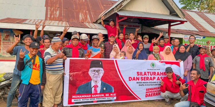 Wakil Ketua DPRD Kaltim Muhammad Samsun Lakukan Reses Silaturahmi dan Serap Aspirasi