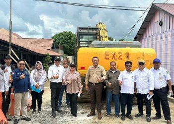 Seno Aji Turun Langsung, Pantai Pembangunan Drainase di Loa Ipuh