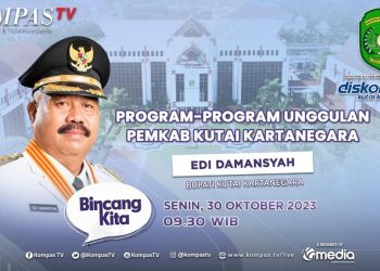 Besok! Bupati Kukar Bicara Program Unggulan dan Capaian di Acara “Bincang Kita” Kompas TV