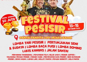Lewat Festival Pesisir, Edi-Rendi Berkomitmen Dukung Event Kreatif Generasi Muda