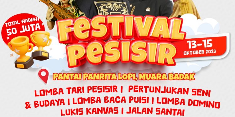 Lewat Festival Pesisir, Edi-Rendi Berkomitmen Dukung Event Kreatif Generasi Muda