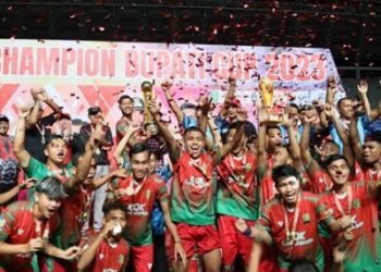 Menang Dramatis, Klub Sepakbola Loa Janan Sabet Piala Bupati Cup 2023