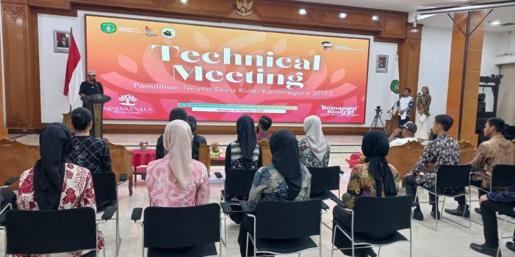 Berikan Pembekalan Kepada 24 Finalis Terpilih Teruna Dara dan Putri Pariwisata 2023