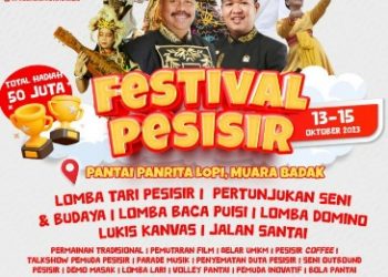 Festival Pesisir 2023, Gelombang Kemeriahan Siap Membanjiri Pantai Panrita Lopi di Kukar