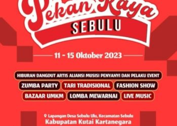 Beragam Hiburan Siap Ramaikan Festival Pekan Raya Sebulu 2023