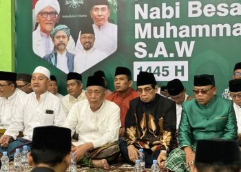 Pererat Silaturahmi, Rusman Ya’qub Hadiri Maulid Nabi Sekaligus Peringatan Hari Santri Nasional