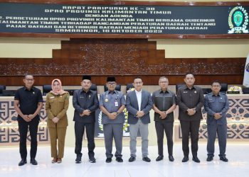 Rapat Paripurna Ke – 38 Digelar DPRD Kaltim, Ranperda Tentang Pajak Daerah Dan Retribusi Daerah Di Sahkan Menjadi Perda