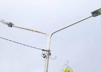Dishub Kukar Pasang LPJU di 26 Lokasi, Sudah 85 Persen Rampung