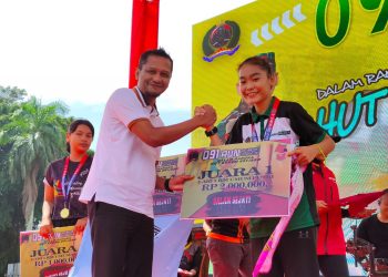 Nidya Listiyono Ingatkan Pentingnya Olahraga Dan PHBS Dalam HUT Korem 091/ASN