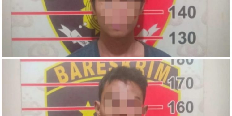 Spesialis Pencuri Tabung Gas Dibekuk Polsek Sungai Kunjang