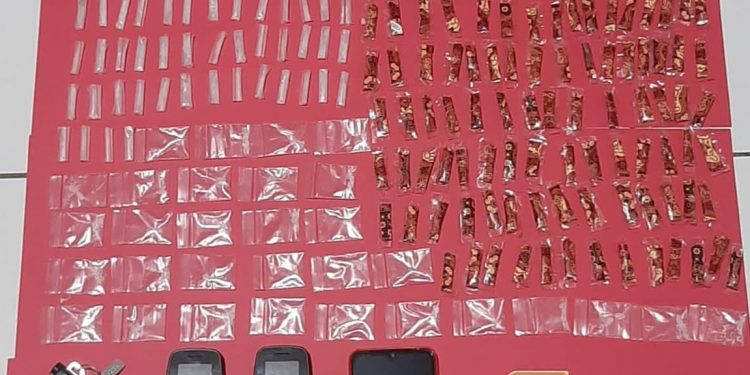 Pengedar Dan Kurir Dibekuk, Polsek Samarinda Seberang Amankan 325 Poket Sabu Siap Edar