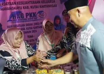 Bupati Edi Damansyah Apresiasi Produk UMKM UP2K PKK Kukar, Ini Kata Camat Kota Bangun
