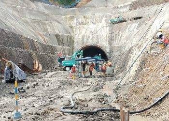 Perkembangan Pembangunan Terowongan Samarinda Capai 19 Persen