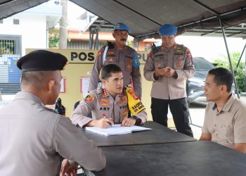 Cek Kesiapan Pemilu 2024, Kapolresta Samarinda Sambangi Bawaslu dan KPU Kaltim