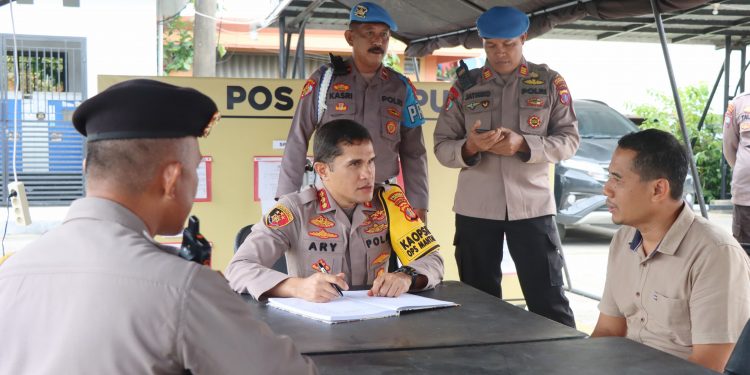 Cek Kesiapan Pemilu 2024, Kapolresta Samarinda Sambangi Bawaslu dan KPU Kaltim