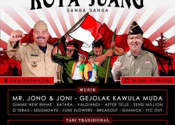 Mr Jono & Joni Bersama Penampil Lainnya Siap Meriahkan Festival Kota Juang Sanga-Sanga