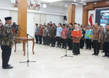 Pelantikan 170 Pejabat Baru oleh Bupati Kukar untuk Restrukturisasi Kemajuan Administrasi