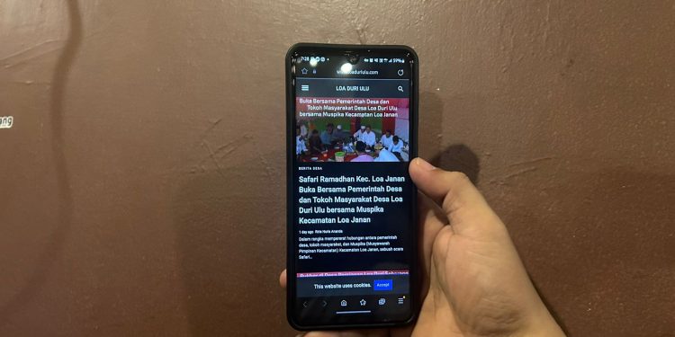 Desa Loa Duri Ulu Ikuti Era Digital dengan Tim Media yang Dinamis