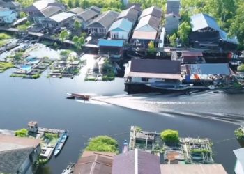 Pesona Pariwisata Desa Semayang di Hulu Sungai Mahakam