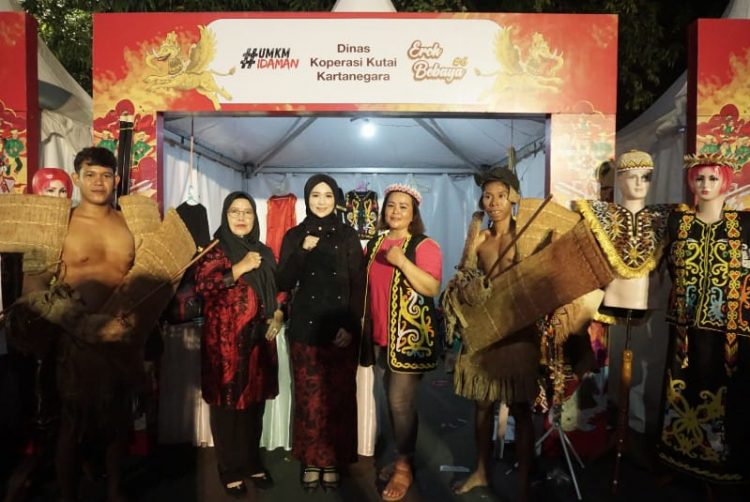 Fetty Puja Amelia Apresiasi Eroh Bebaya sebagai Ajang Promosi Seni Budaya Kukar di Yogyakarta