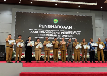 Kukar Terima Penghargaan Tertinggi Atas Capaian Penurunan Stunting di Kaltim