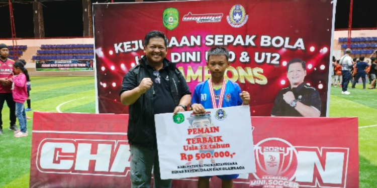 SSB Tunas Muda Loa Kulu Dominasi Bupati Cup Kukar 2024 dengan Dua Gelar Juara