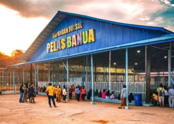 Lapangan Futsal Pelas Banua Jadi Sarana Pengembangan Bakat Pemuda Desa Selerong