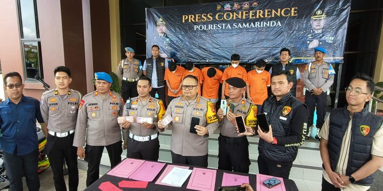 Polresta Samarinda Ungkap Judi Balap Liar, Dua Pebalap Bersertifikasi Ikut Terlibat