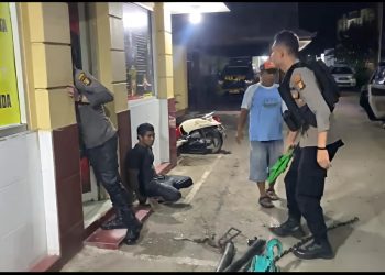 Pencuri Kabel Telkom Diringkus Setelah Bersembunyi di Gorong-Gorong