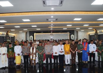 Doa Lintas Agama, Polresta Samarinda Gaungkan Toleransi di Hari Bhayangkara