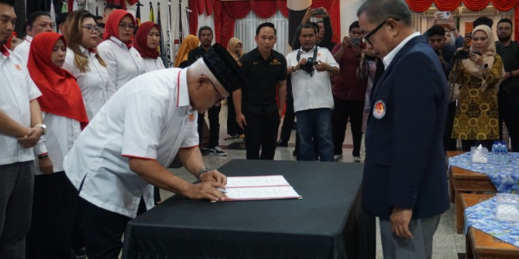 Bupati Kukar Tekankan Peran Strategis KONI dalam Pembinaan Atlet Berkarakter