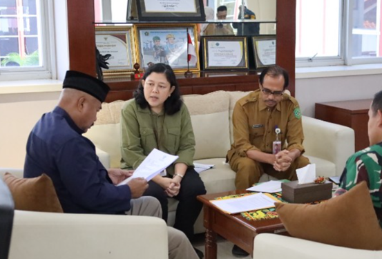 Bupati Kukar Terima Audiensi Kementan Bahas Optimalisasi Lahan Pertanian