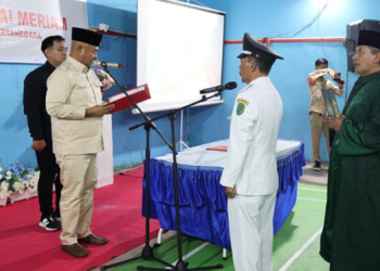 Pemkab Kukar Tekankan Percepatan PAW Usai Lantik Pj Kades Sungai Mariam