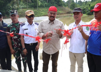 Embung Maluhu Diresmikan Bupati Kukar, Dukung Irigasi dan Ketahanan Pangan