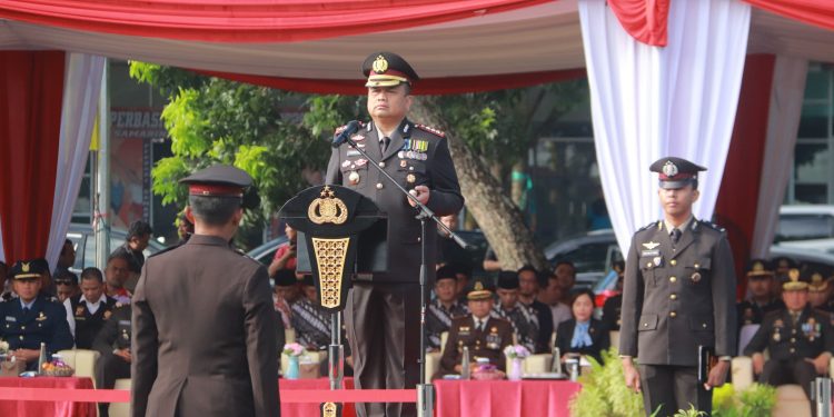 Polresta Samarinda Komitmen Tingkatkan Layanan Publik Pada Momentum Hari Bhayangkara ke-79