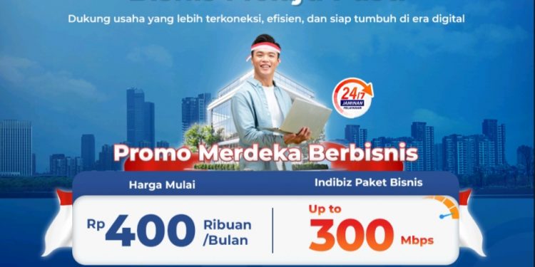 Rayakan 80 Tahun Indonesia Merdeka, Telkom Berikan Promo Berlangganan Paket Indibiz