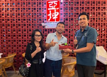 Telkom Hadir di Grand Launching Ya Kun Kaya Toast Samarinda, Perkuat Silaturahmi dengan 77 Sport Hub