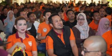 Rudy Mas’ud Janji Benahi Lampu Segiri Usai Nobar Borneo FC Bersama Pusamania