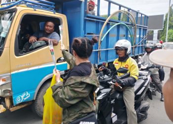 Seribu Mawar untuk Samarinda,  Budaya Warnai Depan Kantor Gubernur Kaltim